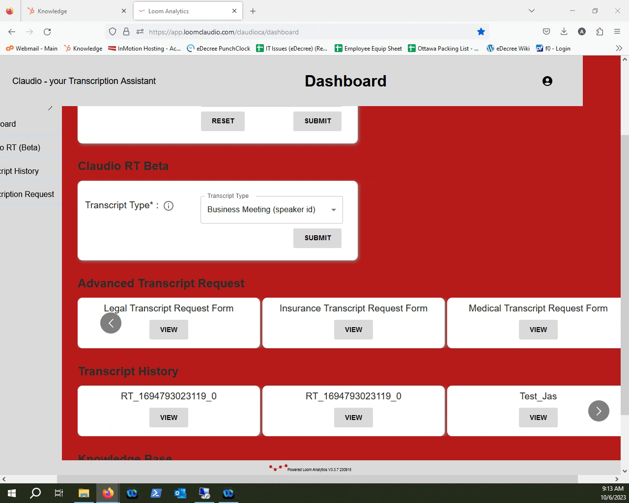 How Do I Submit a Medical Dictation Media File to Claudio for